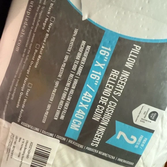 Kate Spade Blush Pink Soft Accent Pillow 40cm x 40cm NEW Pillow Included - Picture 10 of 14